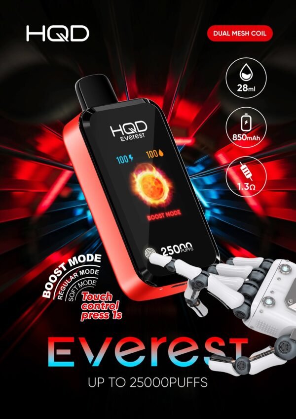 HQD Everest de 25000 puff - Imagen 5
