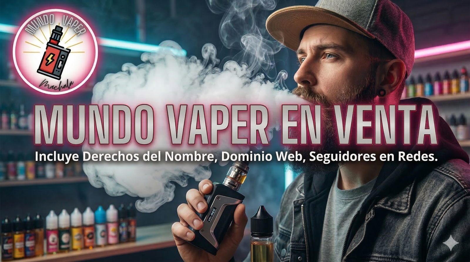 Mundo Vaper está en venta